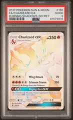Charizard GX - 150/147 - Secret Rare - PSA 2